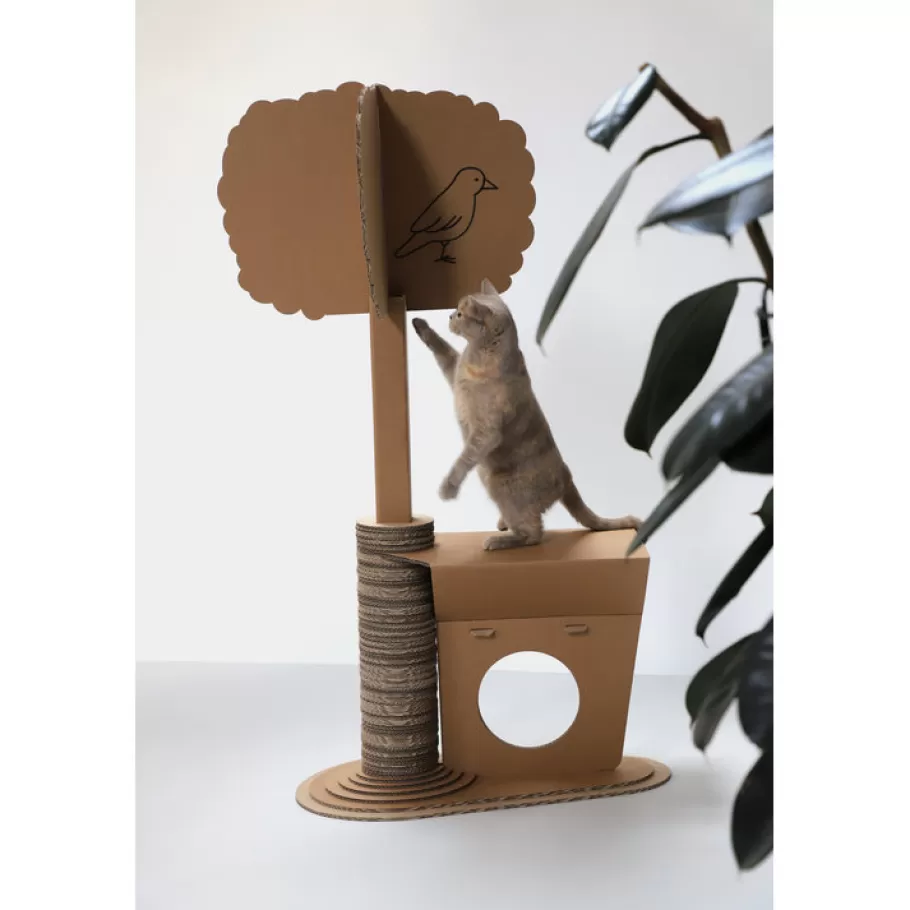 KarTent Katzenkratzbaum Aus Pappe> Haustiere