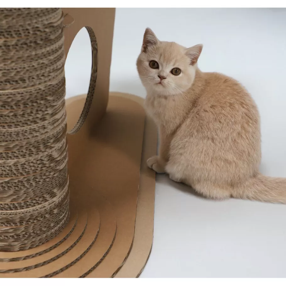 KarTent Katzenkratzbaum Aus Pappe> Haustiere