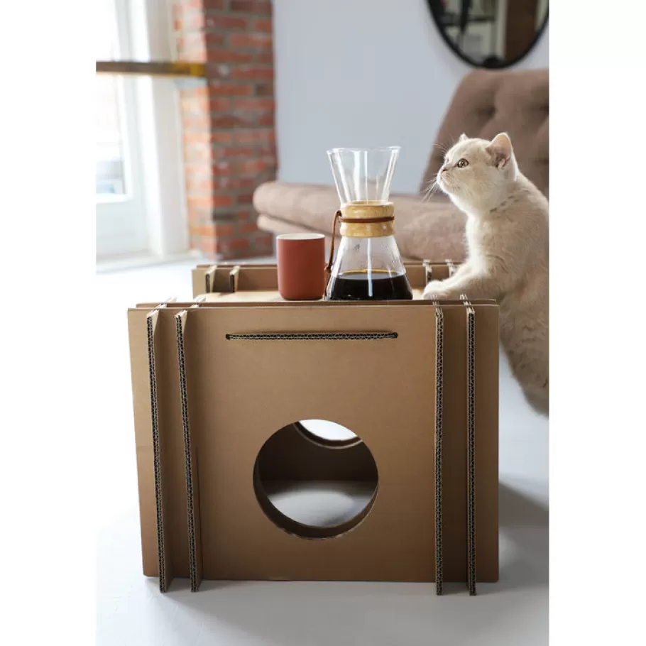 KarTent Katzenwurfel Aus Pappe> Haustiere